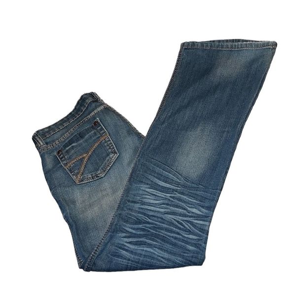 Underground Soul Denim Jeans Women’s Size 11 Low Rise Bootcut Pants - Picture 5 of 8